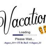 vacation loading